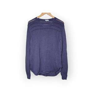 tentree Women’s Large Purple Forever After Sweater 100% Organic Cotton